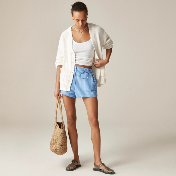 New JCREW Size S Marina V-Neck Cardigan Sweater in White $168 CM461 - Picture 3 of 7